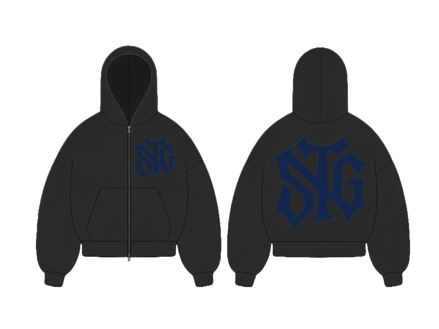 STG BOXY ZIP-UP